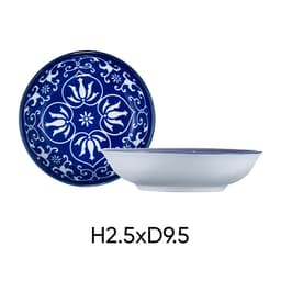 Combo of 4 ANNE ceramic pepper plates in random colors H2.5xD9.5 image 2
