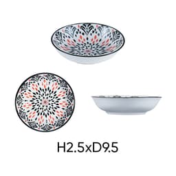 ANNE ceramic pepper plate random color H2.5xD9.5 image 3