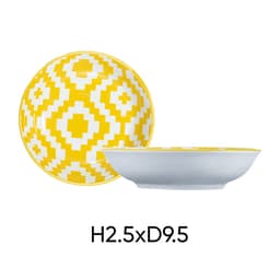 Combo of 2 ANNE ceramic pepper plates in random color H2.5xD9.5 image 5