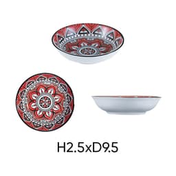 ANNE ceramic pepper plate random color H2.5xD9.5 image 5