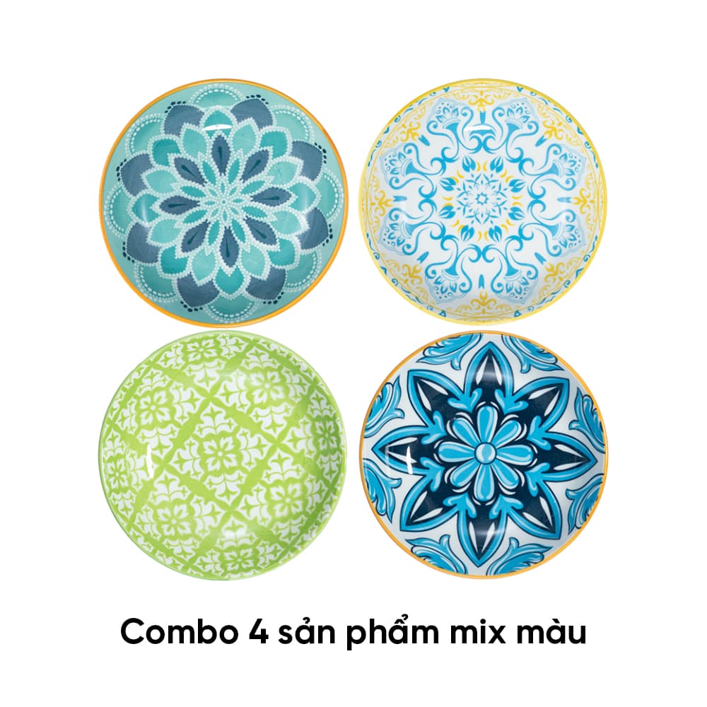 Combo of 4 random colored ANNE ceramic discs H3.3xD14.2 image 1