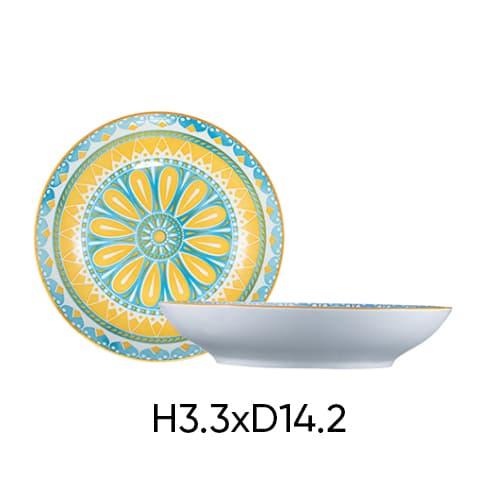 Combo of 4 random colored ANNE ceramic discs H3.3xD14.2 image 9
