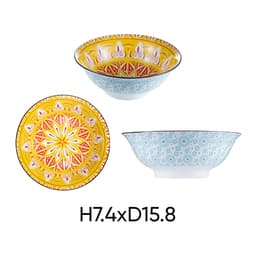 ANNE ceramic soup bowl in random color H3.3xD14.2 image 4