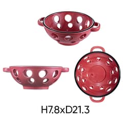 Bowl with random color ANNE ceramic hole H7.8xD21.3 image 3