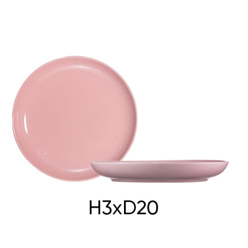 ANNE ceramic plate random color H3xD20