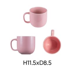 ANNE ceramic cup in random color H11.5xD8.5 image 3