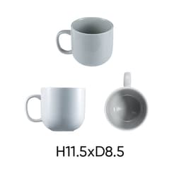ANNE ceramic cup in random color H11.5xD8.5 image 5