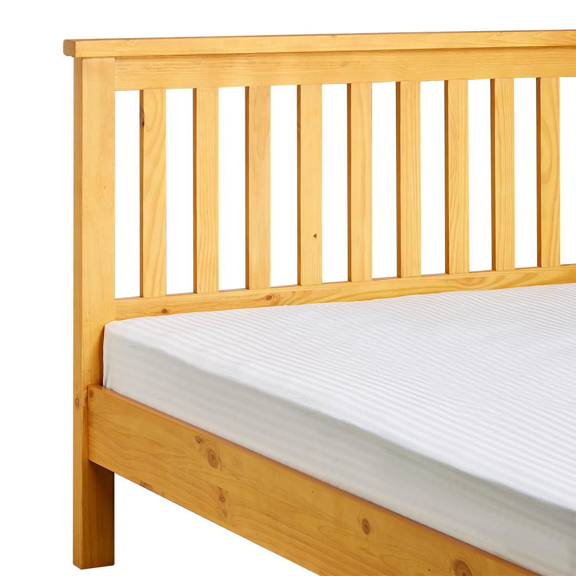 Pine Wood Bed 1m6, 1m8 ALI image 4