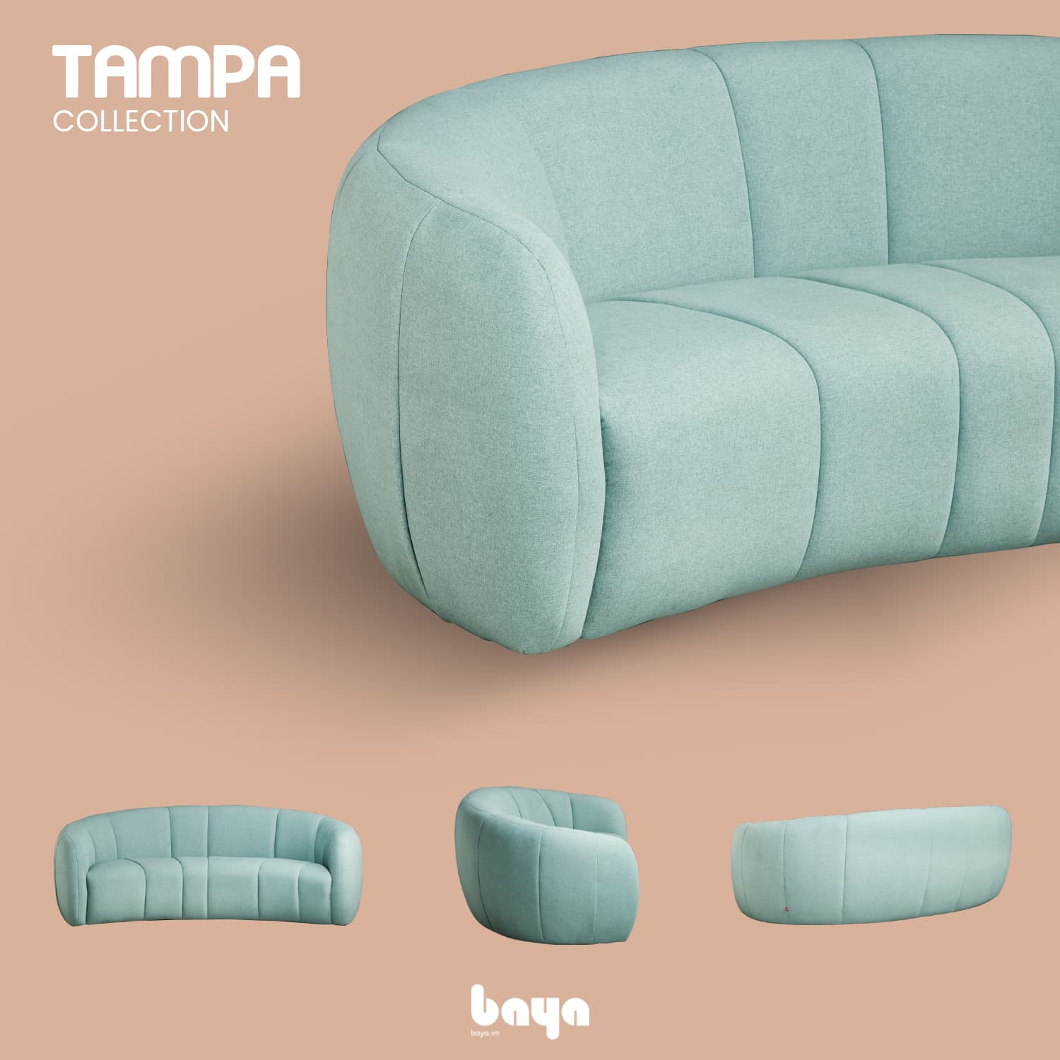 TAMPA Curved Sofa image 10