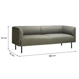 DENVER two-seater sofa 1m8 image 21