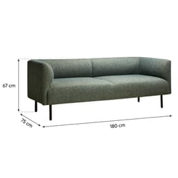 DENVER two-seater sofa 1m8 image 10