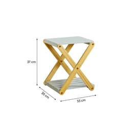 PEDRO Natural Pine Wood Foldable Shelf image 12