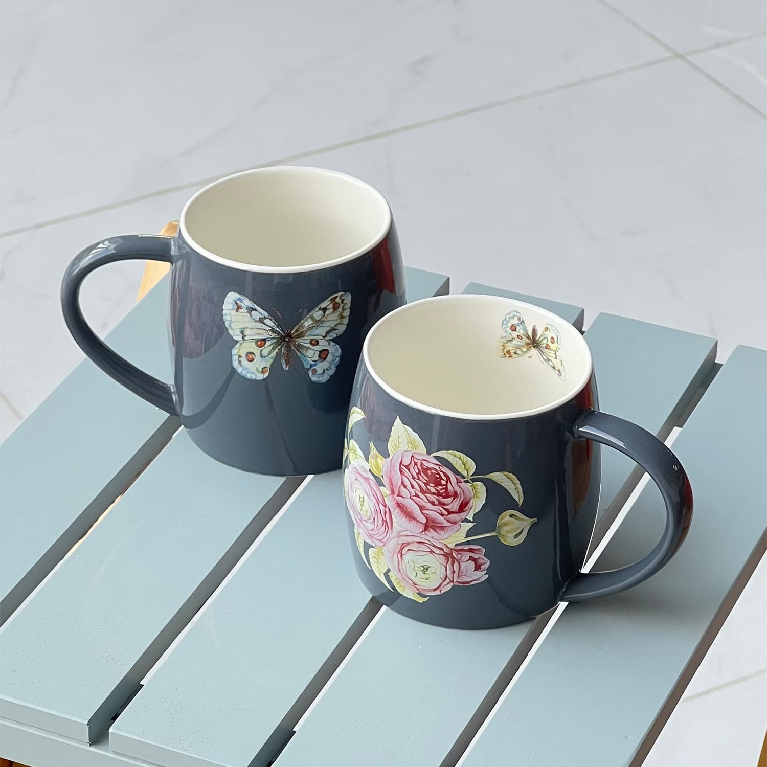 CHINOISE Multi-colored ceramic cup D8×H8.5 image 11