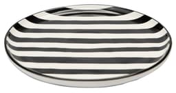 Ảnh Đĩa Sứ BLACK-&-WHITE Hoa Văn Đen Trắng 5