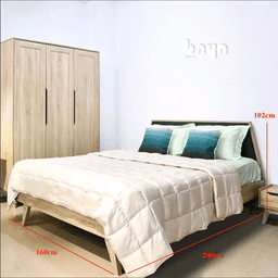 Ảnh Giường gỗ sồi 1m6 LUCAS 2