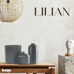 LILIAN Square Porcelain Vase image 2