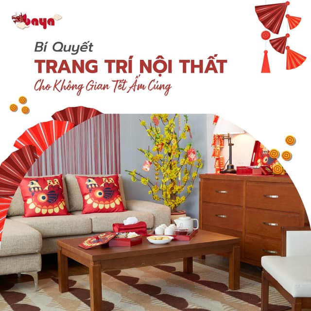 Interior Decoration Tips for a Cozy Tet Space