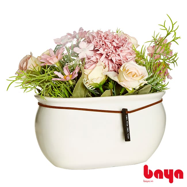DAISY Multi-Colored Plastic Artificial Flower Bouquet