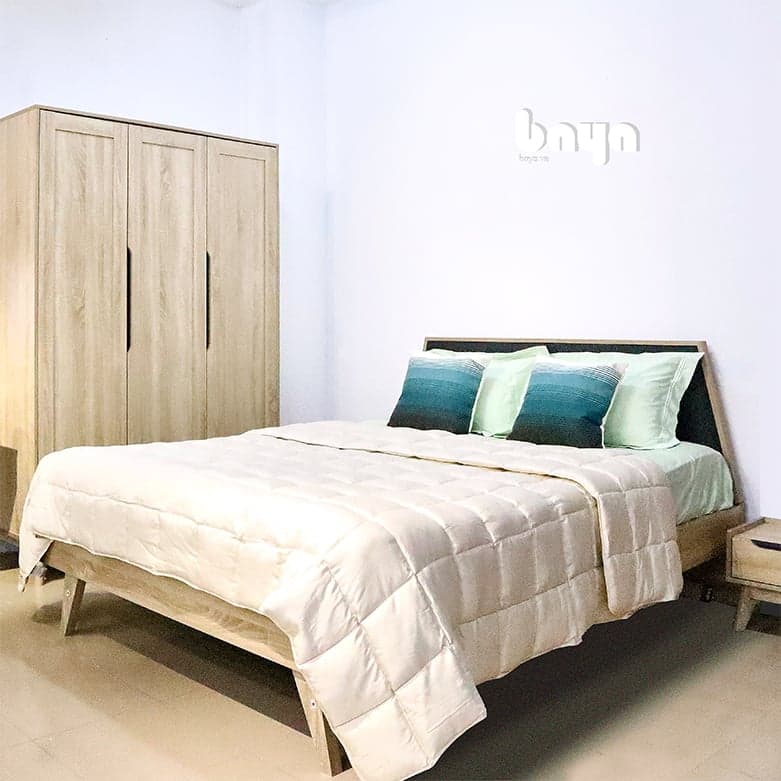 1m6 LUCAS oak bed