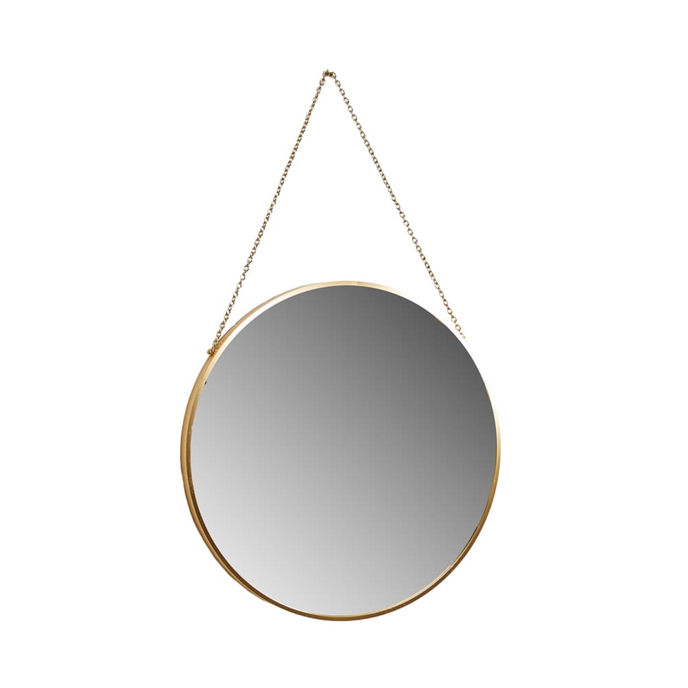 MIRAMAR Gold Framed Aluminum Wall Mirror