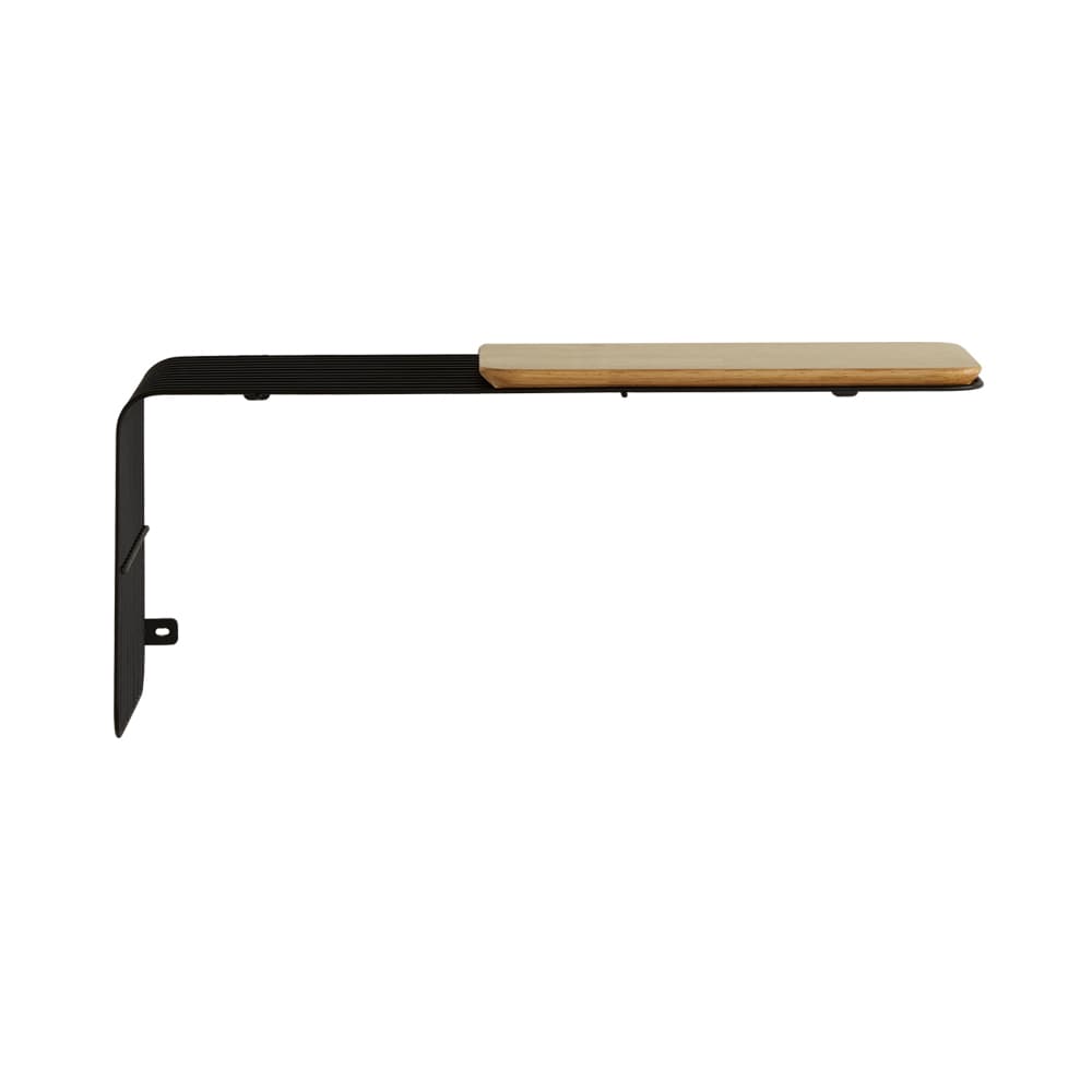 RAVENNA Rubber Wood Metal Bar Hat Rack image 4