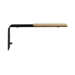 RAVENNA Rubber Wood Metal Bar Hat Rack image 4