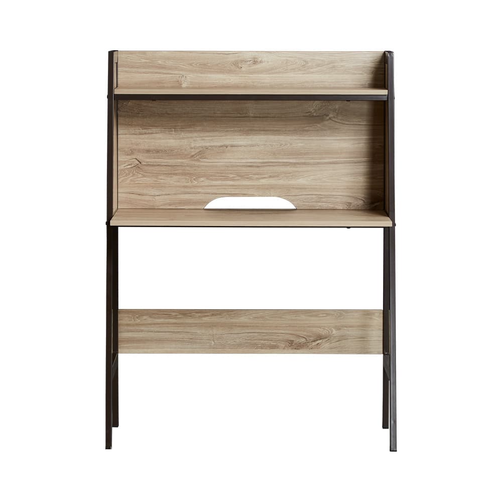STUDENT Brown Wooden Study Desk and Bookshelf