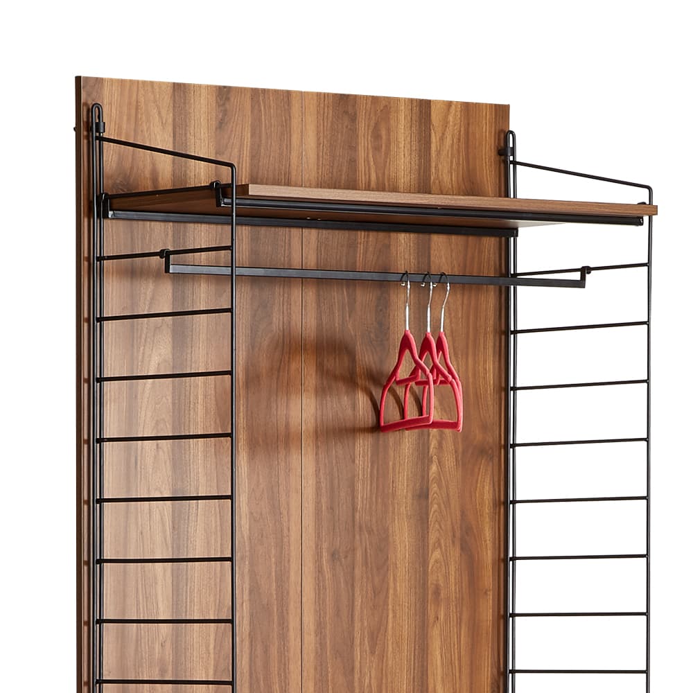 VAGABOND Metal/Black Plastic Clothes Hanger
