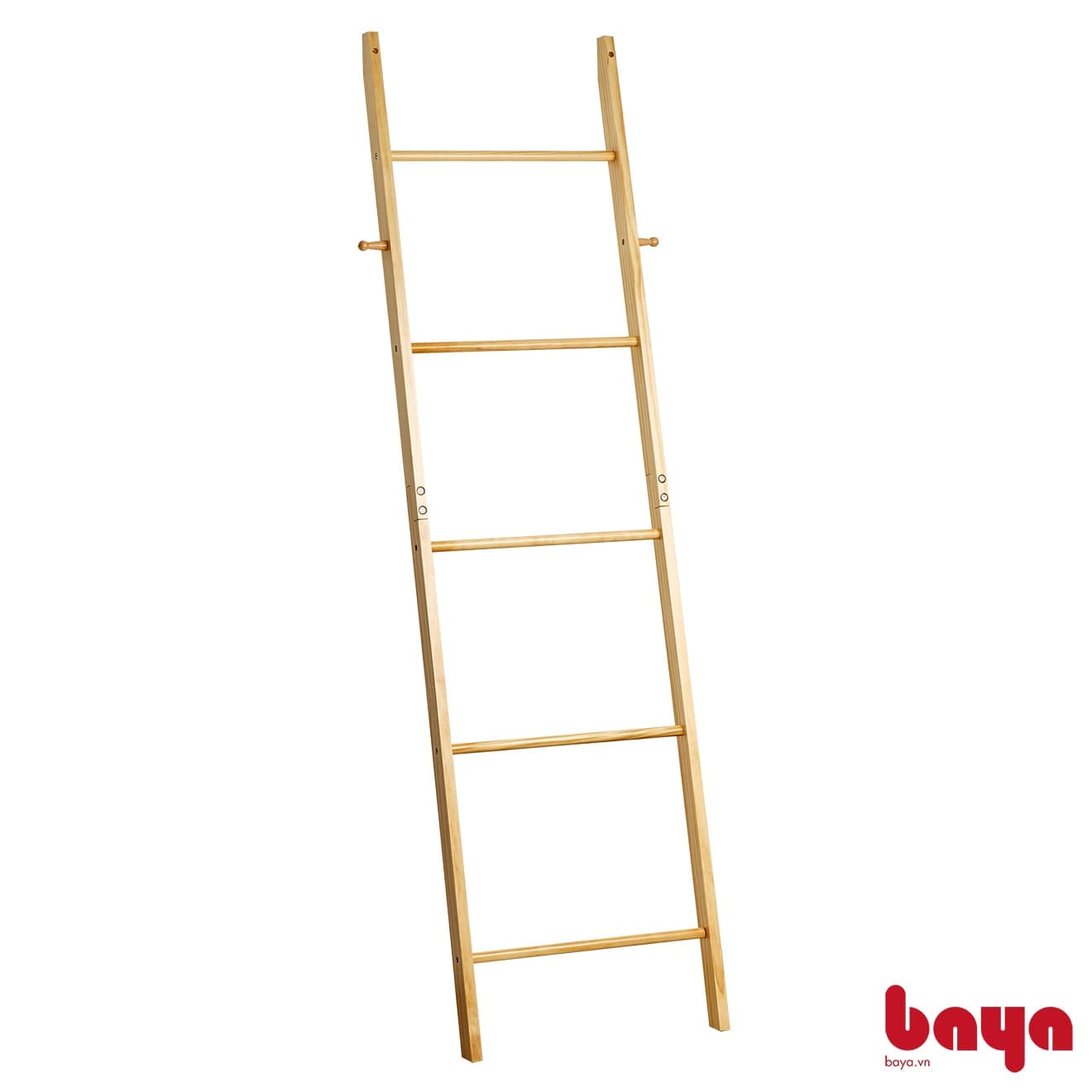 Giá Treo Đồ Hình Thang Gỗ Thông Tự Nhiên PEDRO