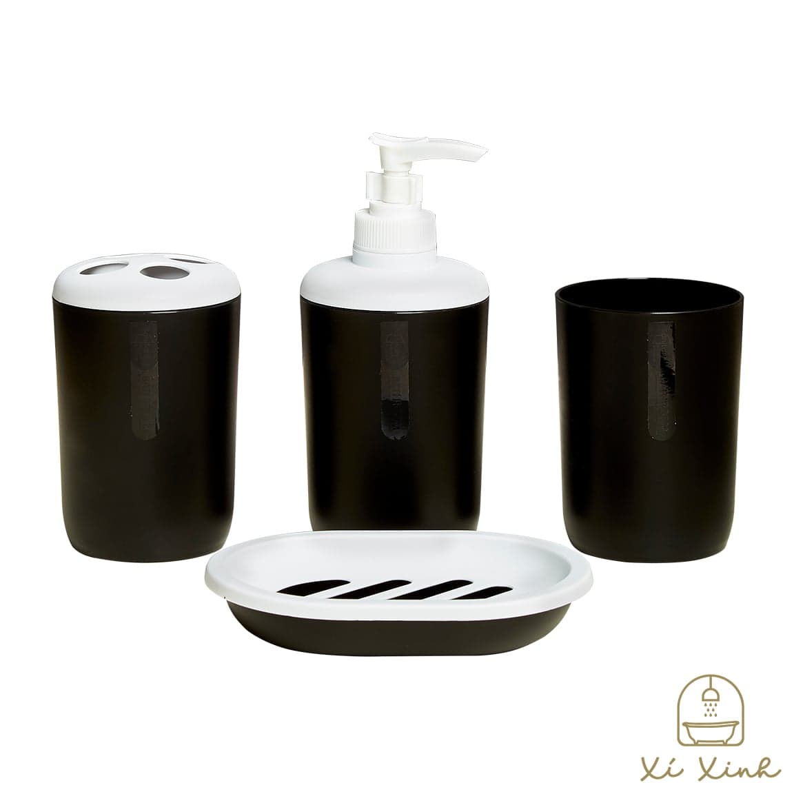 Bộ Vật Dụng Phòng Tắm Nhựa PP XYLIA